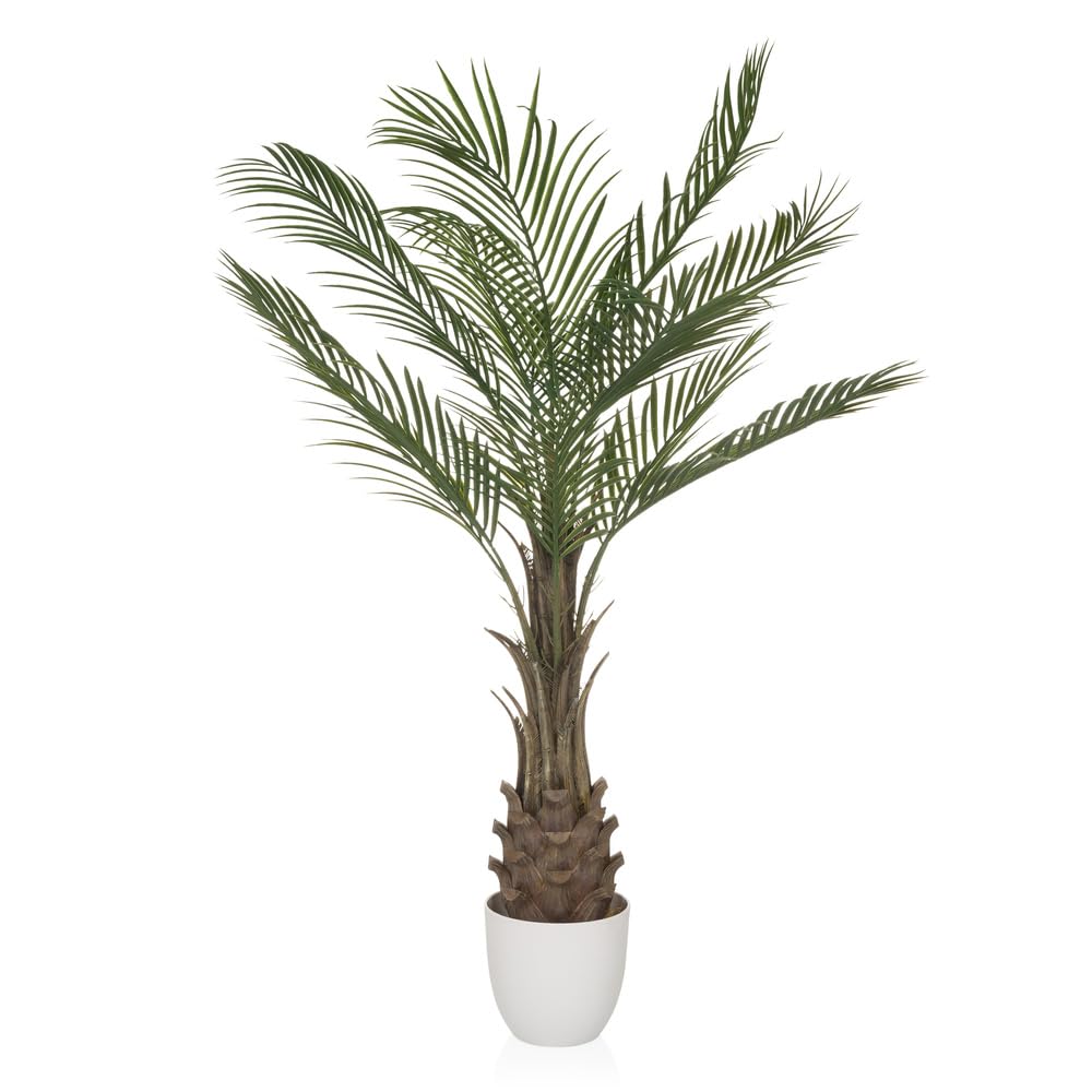 Hjh Office Dracaena Artificial Plant Dragon Tree Height 120 Cm Houseplant, Artificial Plant