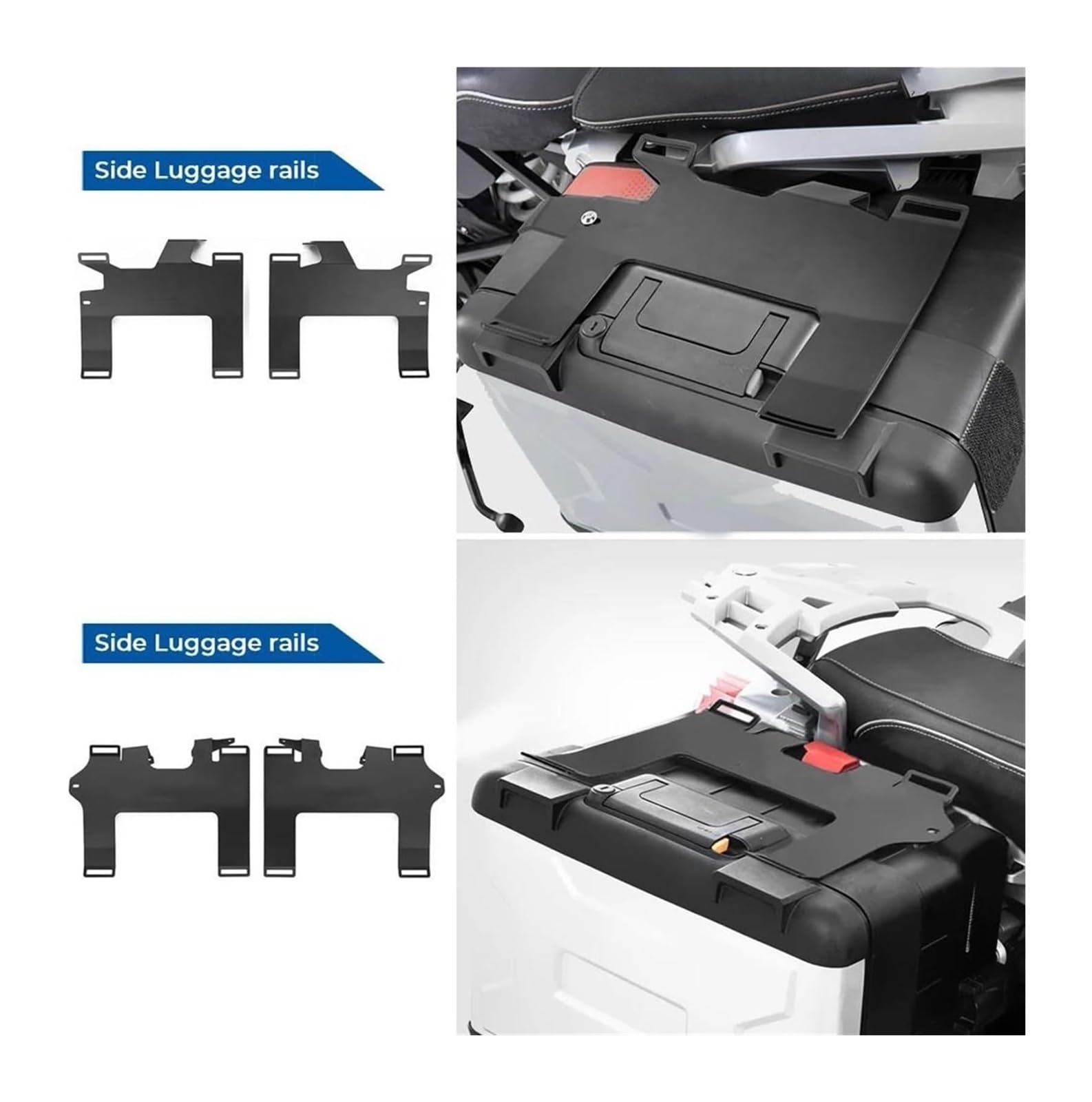 pour R1250GS LC/LC pour Adventure ADV 2018 2019 2020 2021 2022 2023 Porte-Bagages Étuis Vario Porte-Bagages Arrière Moto(R1200 2004-2012 a)