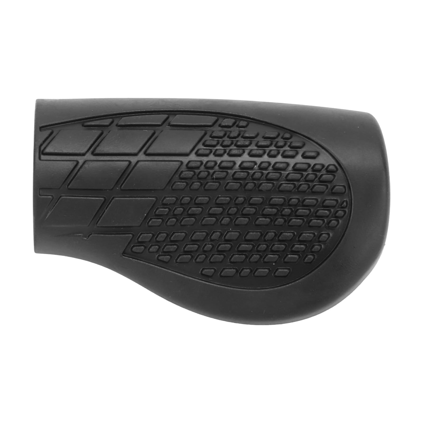 Demi-poignée de vélo électrique côté gauche, caoutchouc ABS métal 76X Demi-poignée d'accélérateur pour moteur à entraînement moyen