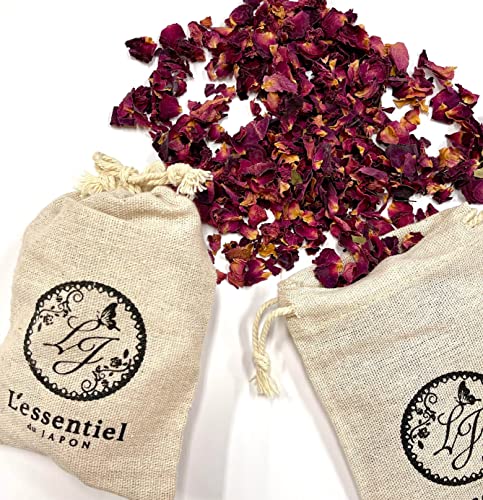 《レッド ローズ 天然サシェ》SDGs 薔薇 バラ 消臭 アロマ 秋 麻袋 18g 匂い袋 靴箱 シューズ トイレ クローゼットリラックス 癒し 香り 誕生 プレゼント 父 母 日