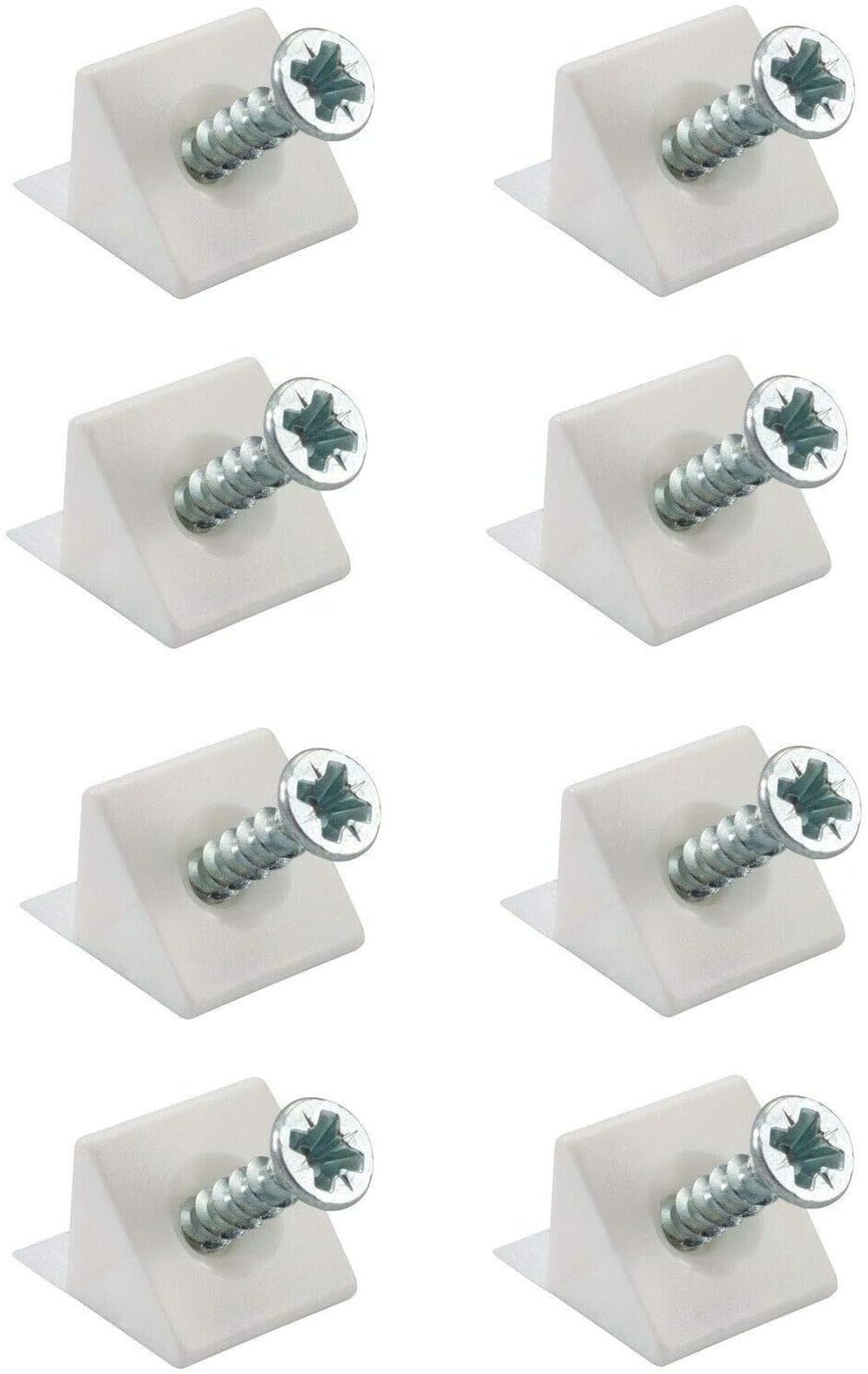 8X Drawer Support Sagging Chest Bottom Repair Fixing Mending Reusable Plastic Wedge Screw Convenient and Clever
