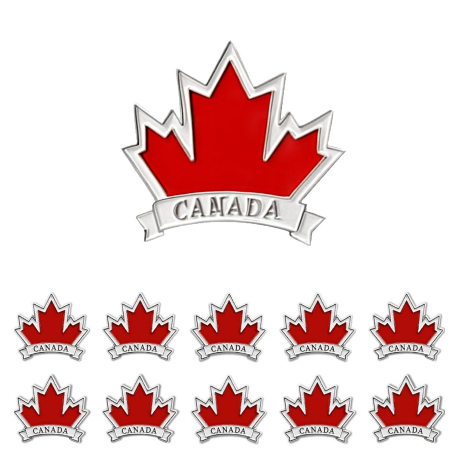 Sturdy Alloy Shaped Badges with Secure Fasteners for Fabric Embellishment Apparel Decoration Charm