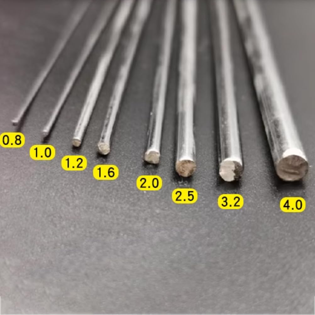 Electrodos para soldadura por arco, varillas de so Varillas de soldadura TIG de acero inoxidable, 20 unidades, soldadura TIG/MIG/ARC de 1,6-3mm(2mm)