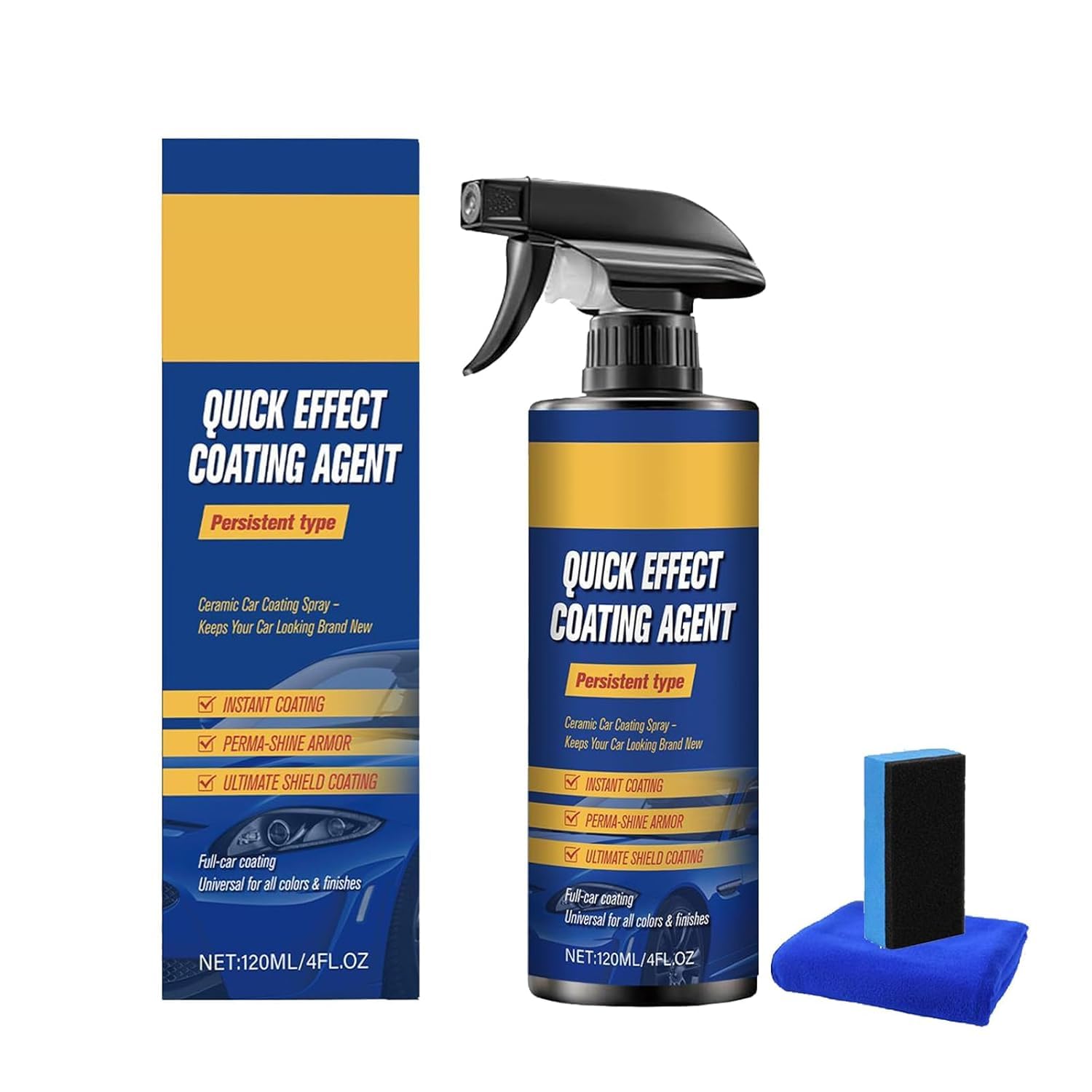 Sopami Auto-Beschichtungsspray 3-in-1 - Kratzerentferner & Lackschutz In Einem