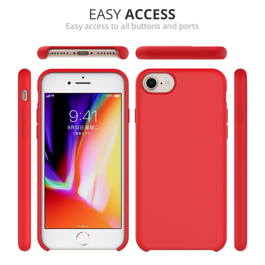 iPhone 8 Cover / iPhone 7 Case / iPhone 6S / 6 Case, Crust Liquid  