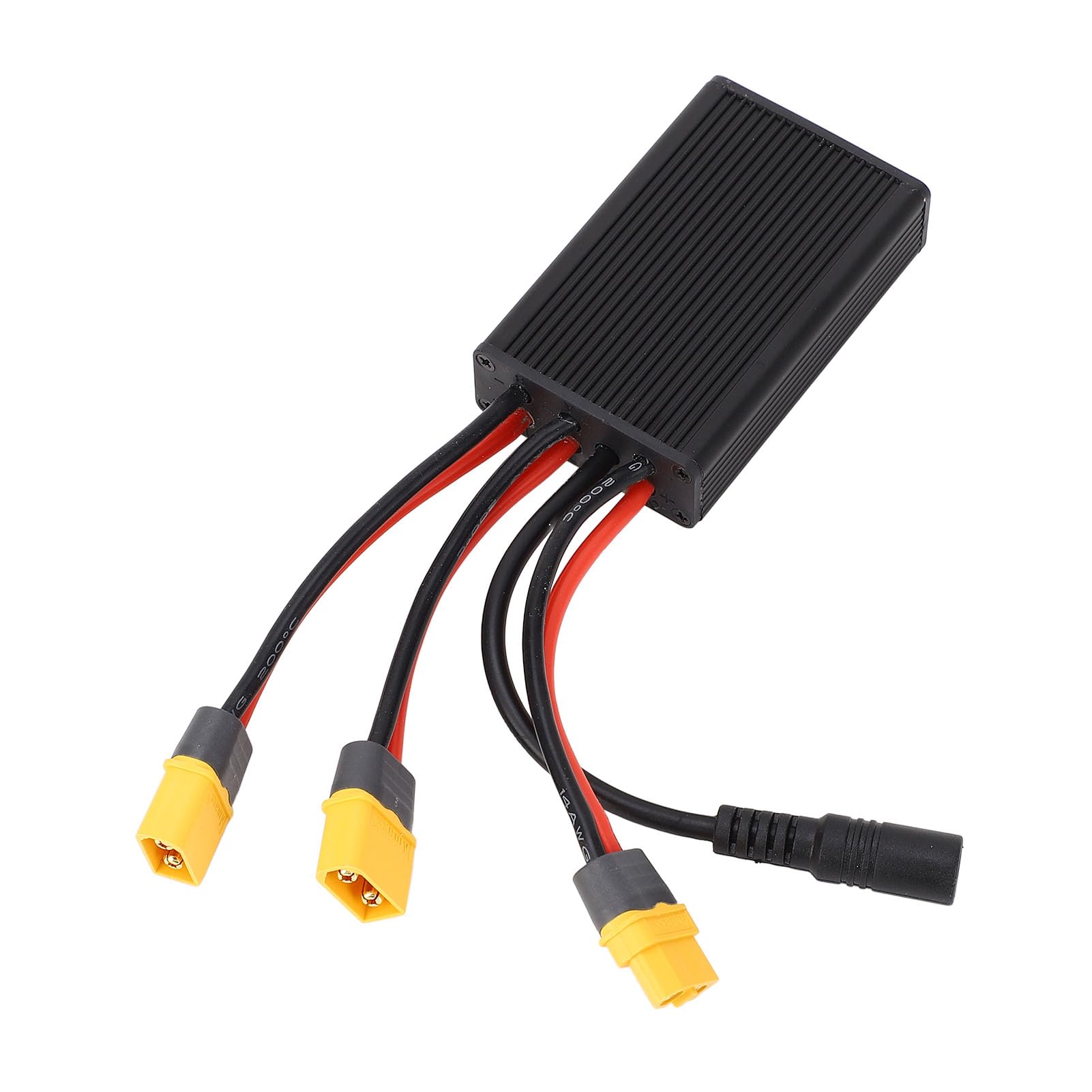 Convertidor de Descarga de batería Doble Adaptador de Conector de batería 40A con Cable de Carga para de Fuente de alimentación de batería de Bicicleta eléctrica de