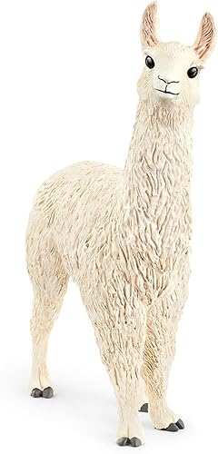 Schleich Farm World, juguetes realistas de animales de granja para niños y niñas a partir de 3 años, figura de juguete de llama