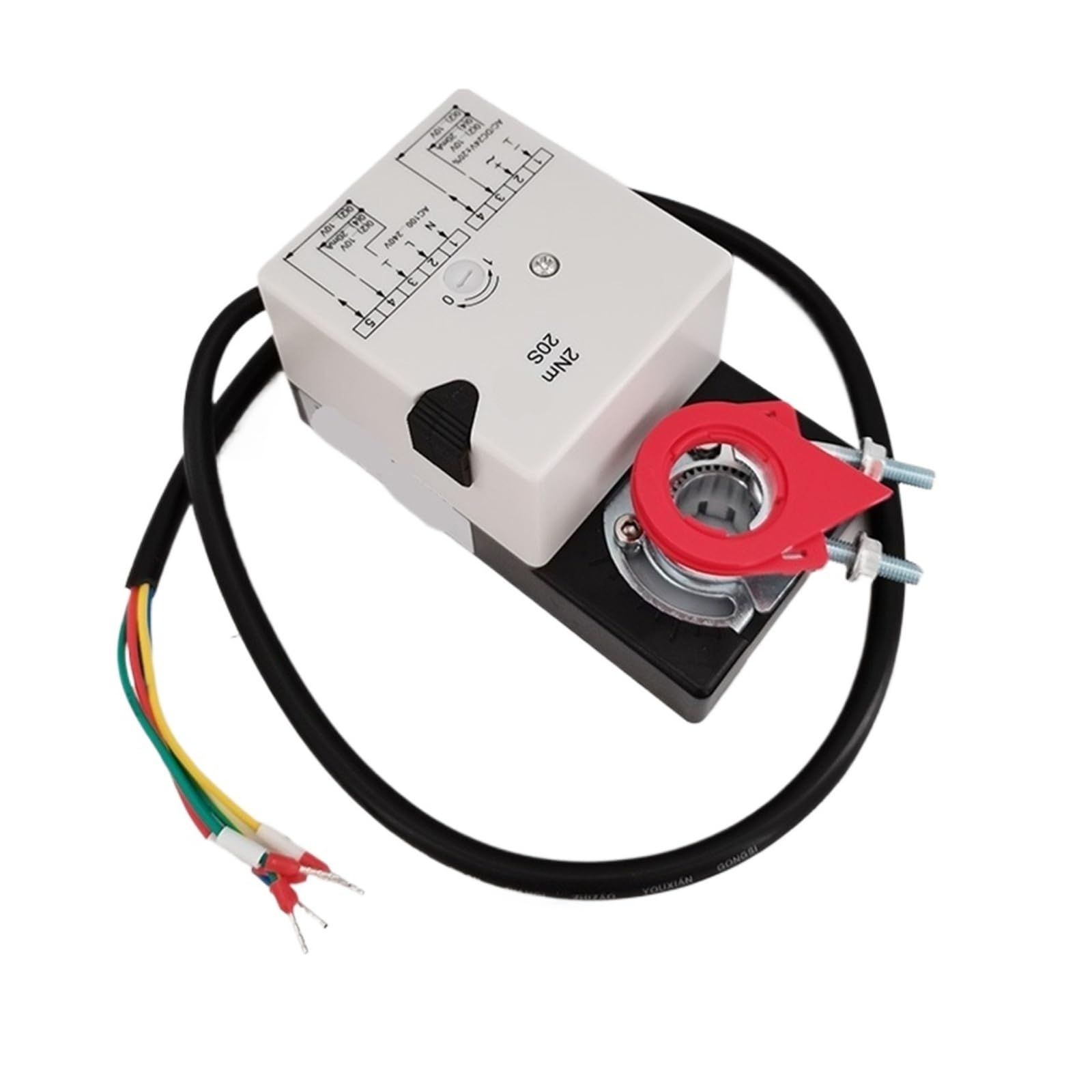 Actionneur de registre général modulant 2 Nm 24V 100-240V pour système de ventilation de précision SJ02220-MF
