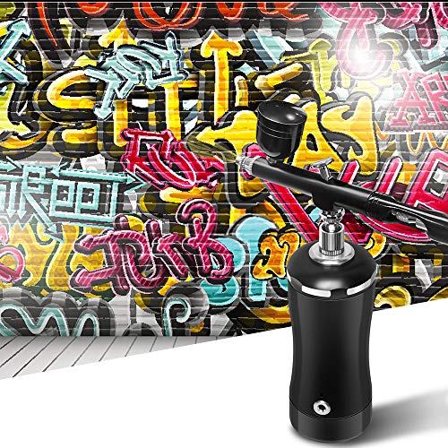 Upgraded Cordless Airbrush Kit,Mini Double-Action Auto Airbrush with Quiet Air Compressor Rechargeable Handheld Airbrush Gun Kit for Makeup,Cake Decoration,Nails Design,Model Coloring,Tattoo - Thumbnail 3