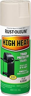 Rust-Oleum 7750830 High Heat Enamel Spray Paint, 12 oz, Almond
