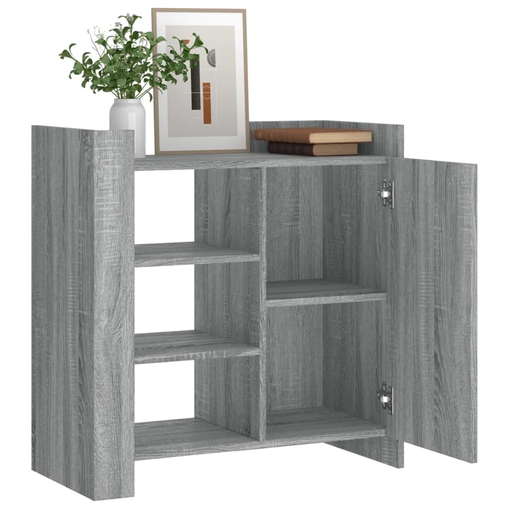 Credenza grigio Sonoma, 73,5 x 35 x 75 cm, in legno