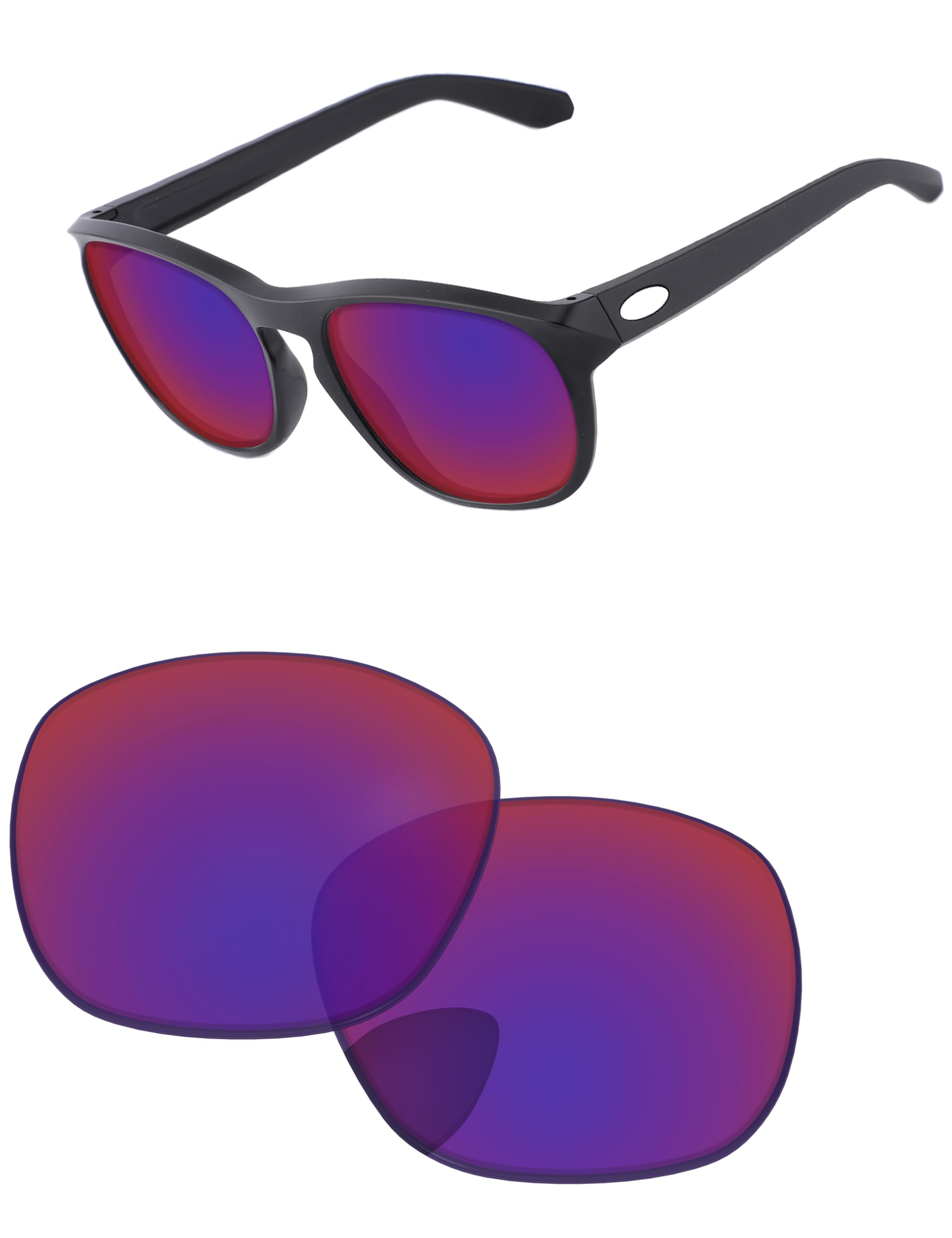 Replacement Lenses for Oakley Manorburn OO9479 56mm Sunglass - Precision Fit, UV Block &amp; Impact Resistant
