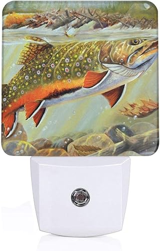 Luz nocturna LED de bajo pescado, sensor automático del atardecer al amanecer, lámpara nocturna de ahorro de energía, enchufable para decoración del disponible en Yaxa Colombia