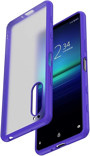 Amazon Co Jp Sony Xperia 5 Iiケース Sog02ケース So 52a ケース エクスペリア 5ii カバー マット仕上げ 半透明のカバー つや消し スクラブ 艶消しケース 指紋防止 黄ばみ防止 手触りサラサラ 半透明 薄い ケース Rhaosoco割れたら交換 365日 Xperia 5 Ii パープル