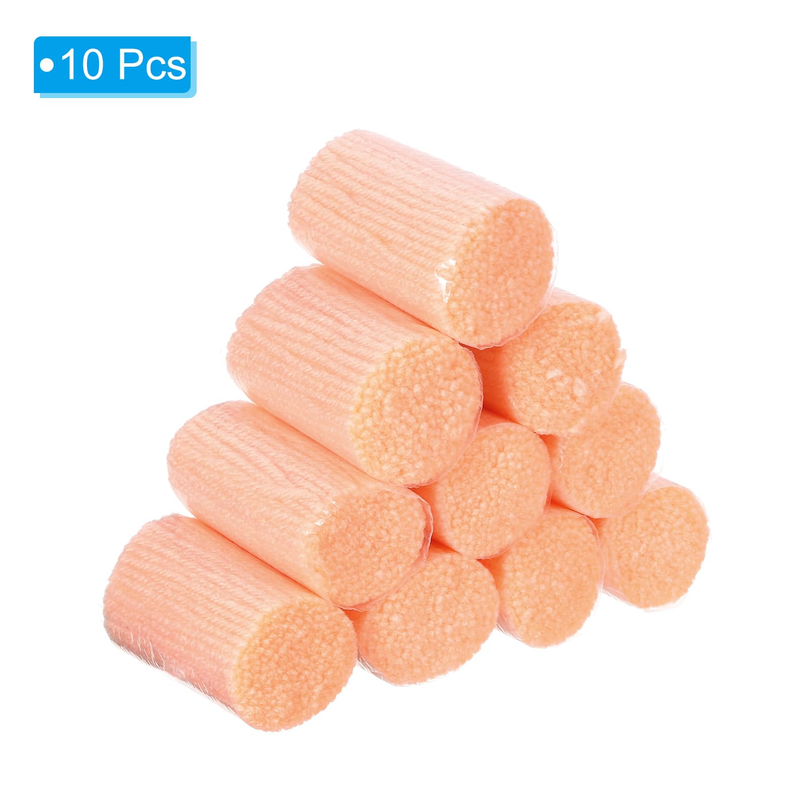 PATIKIL 10 Rolls Latch Hook Yarn Kit - Precut Rugs Yarn for Making Crochet Bundles Tapestry DIY Craft - Adults Beginners - Light Pink - Image 3