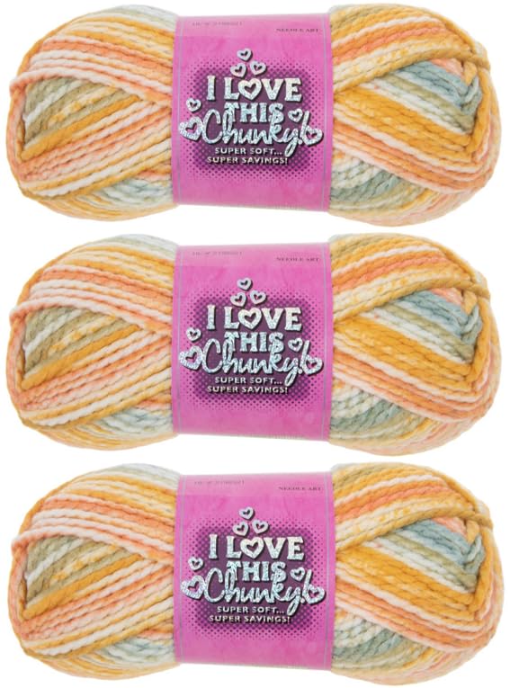 Amazon.com: I Love This Chunky & Bulky Yarn for Crocheting