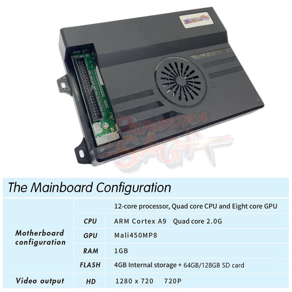 Newest Pandora Box Saga EX 10888 in 1(355 3D GAMES)Arcade Home