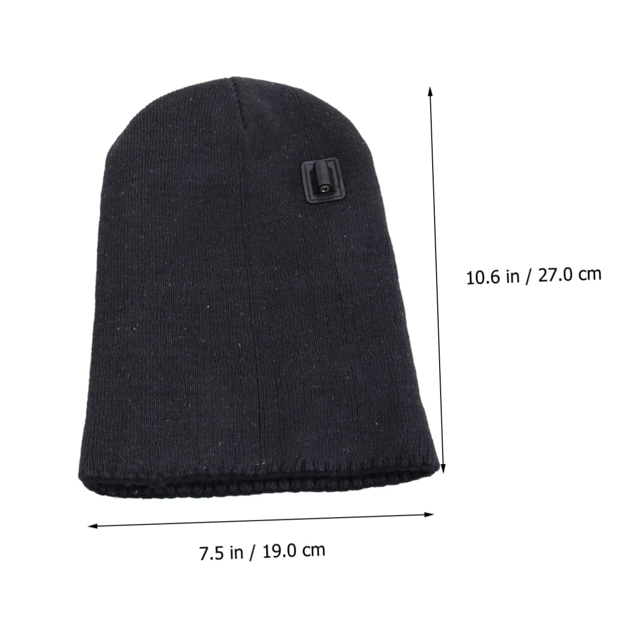 Beheizter Hut Warme Mütze Strickmütze Mütze Für Beanie-mütze Grey