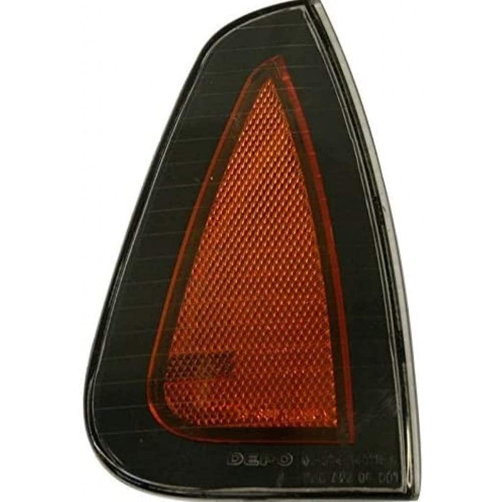 CarLights360 For Dodge Charger Side Marker Light 2005-2010 Passenger Side CH2551126 Replaces 4806218AD