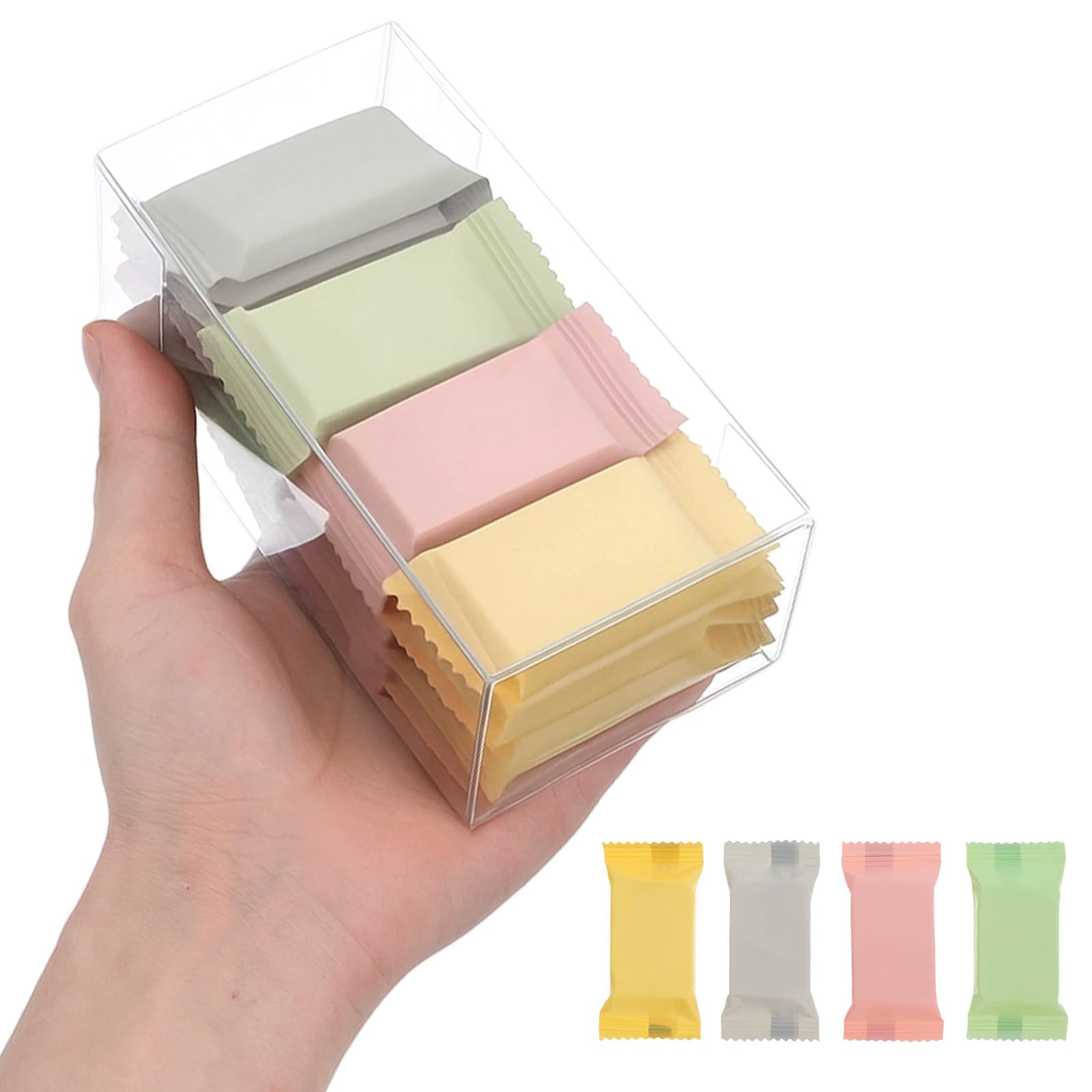 20 Pcs Disposable Compressed Towels Portable Pure Cotton Travel Wash Cloth Towel Tablets Reusable Soft Wipe Face Washcloths for Outdoor Travel Camping Hiking Sport Hotel Beauty Salon