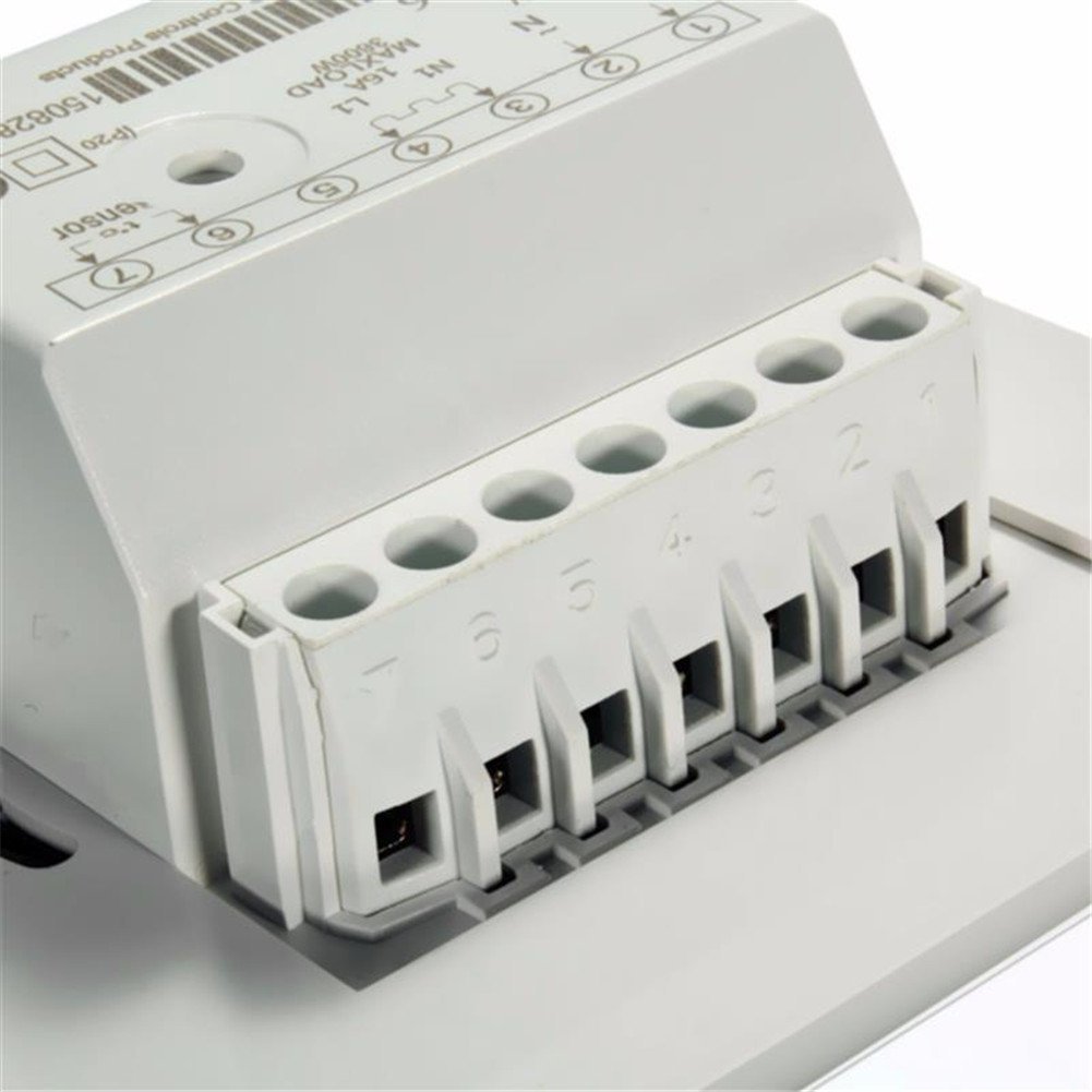 Termostat pokojowy Premium do ogrzewania podłogowego, klimatyzacji, przełącznik regulacji temperatury 16 A 230 V biały