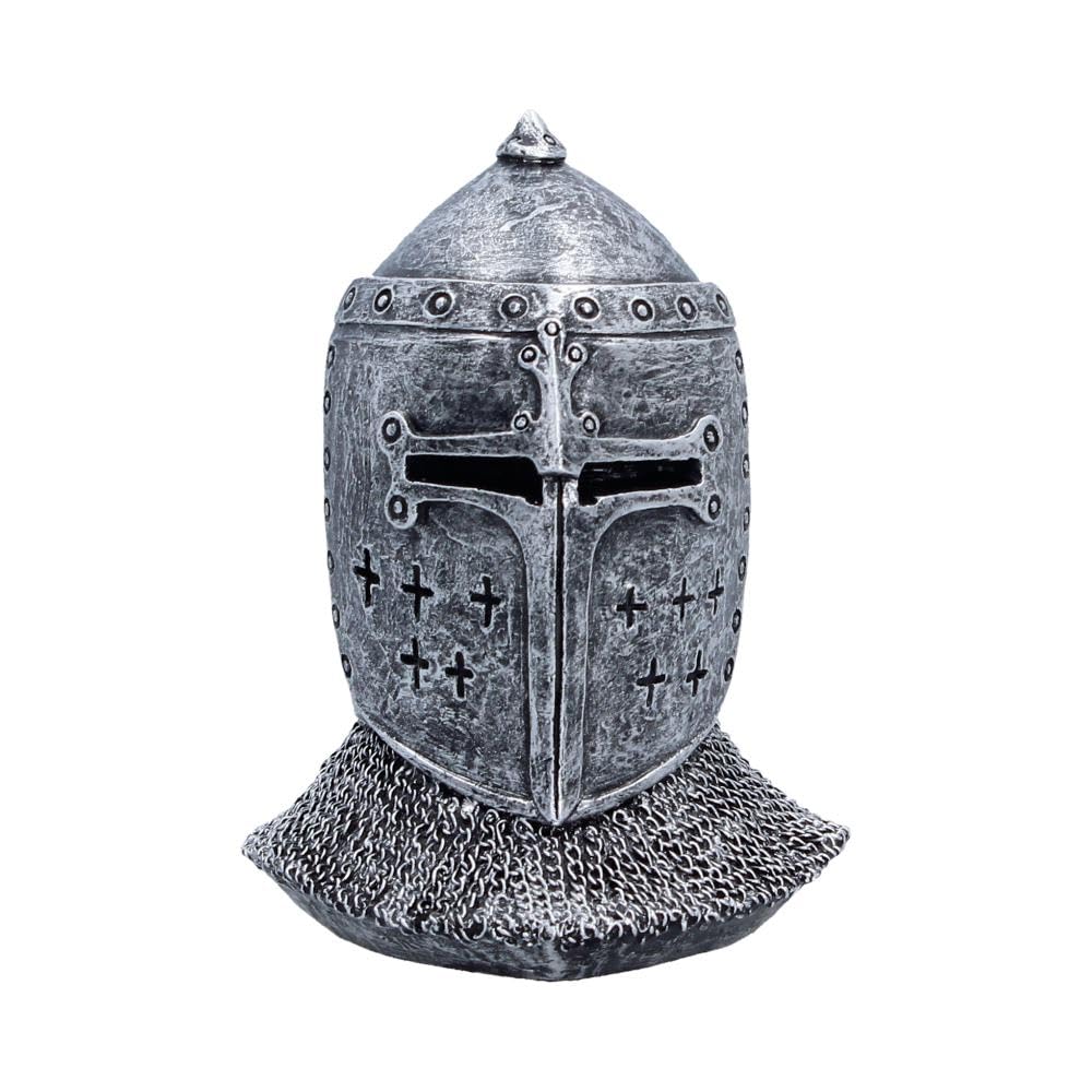 Helm Figurine 13.2cm – Knight Helmet Fantasy Ornament (Brave)
