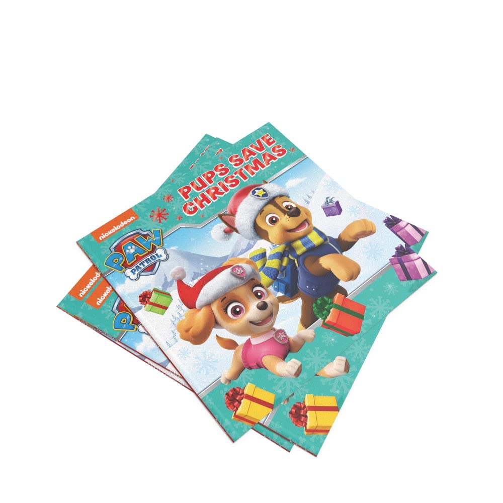 PAW Patrol Picture Book – Pups Save Christmas: A festive illustrated adventure story book for children aged 2, 3, 4, 5 based on the Nickelodeon TV Series, featuring special guest Santa!