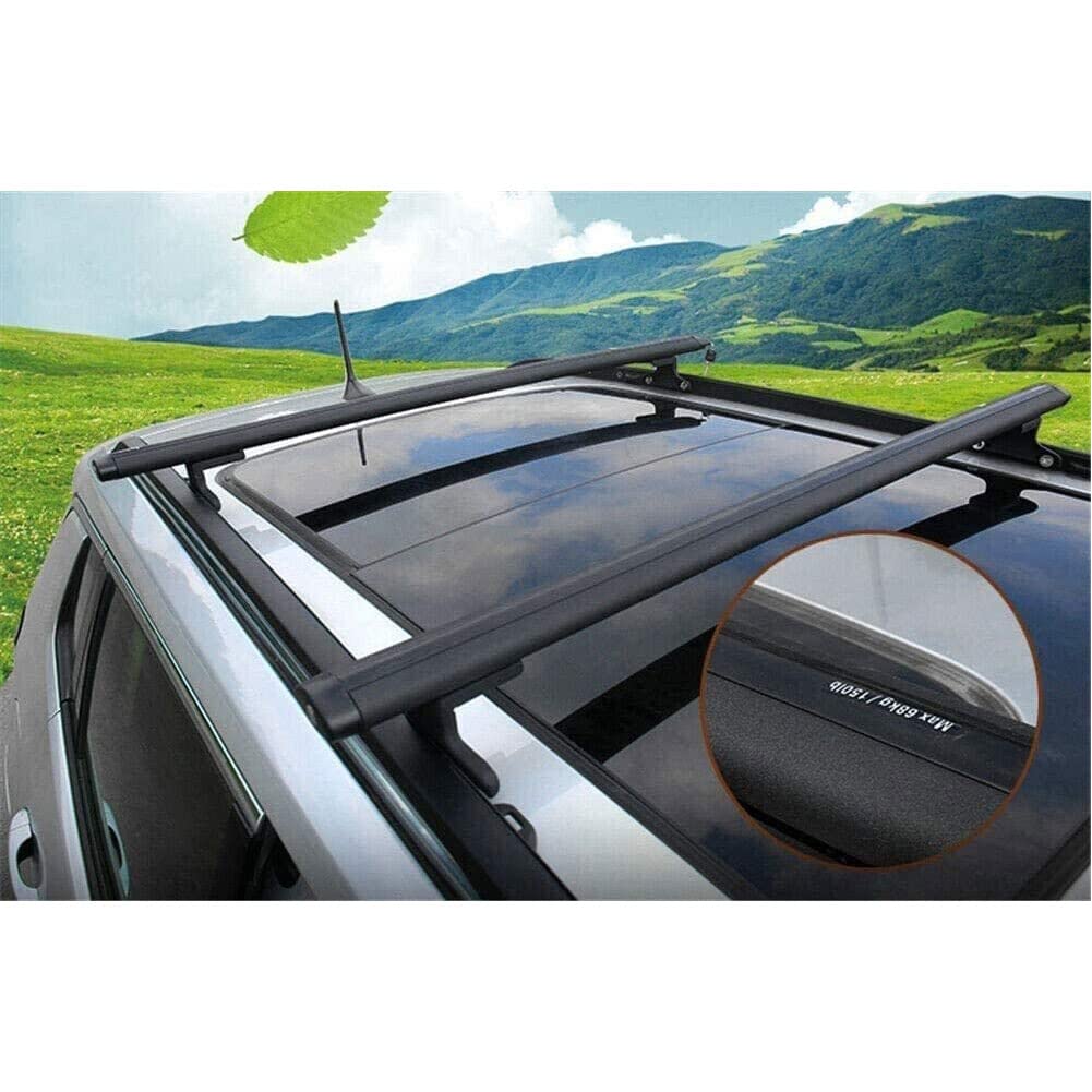 Barres De Toit Pour Jeep Compass 2017 Et Plus - Porte-bagages Transversales TURTLE - Neuf