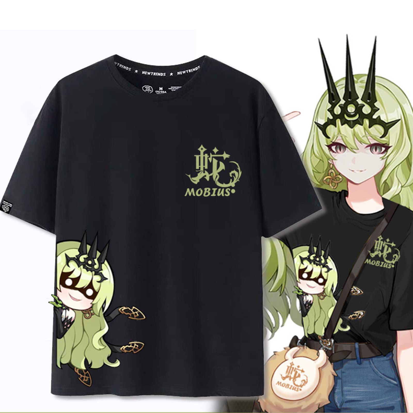 Amazon.co.jp: [CHIASA] 崩壊3rd 印象Tシャツ Honkai Impact Mobius