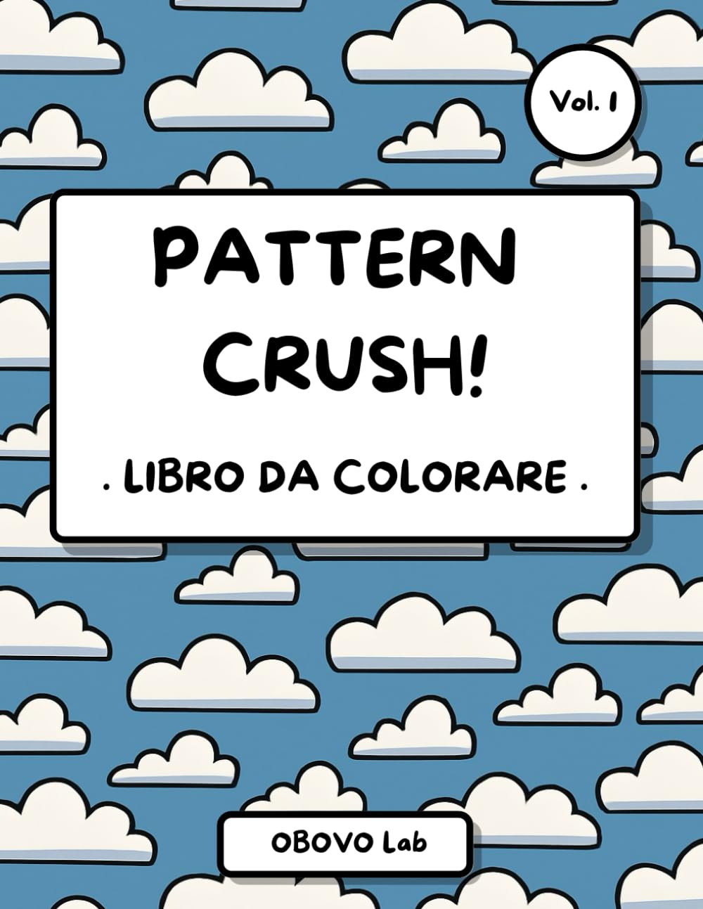 Pattern Crush! Vol.1 Libro da colorare: 40+ disegni geometrici e creativi per stimolare la tua creatività e alleviare lo stress. Ideale per adulti e ragazzi in cerca di relax e divertimento