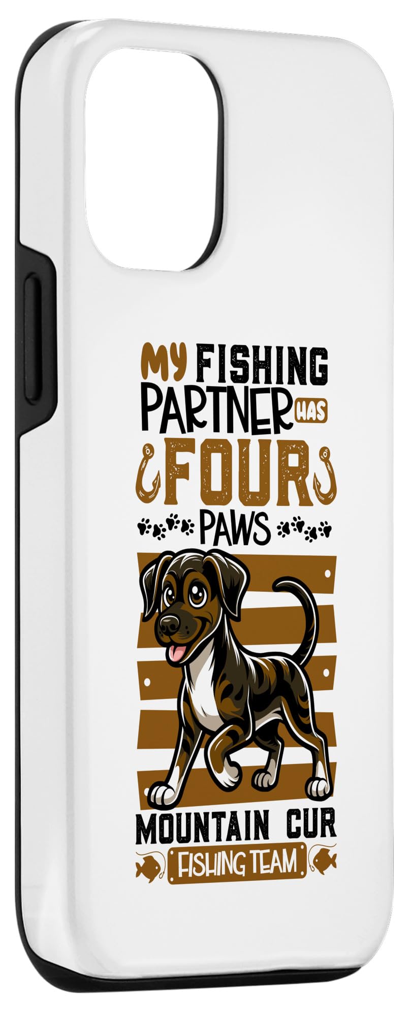 iPhone 14 Fishing and Mountain Cur Case - Image 3