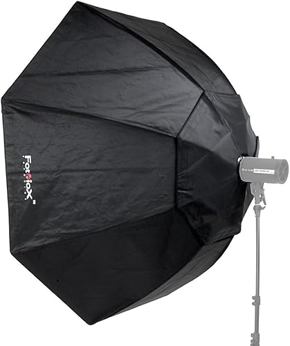 Miniatura 10 de Fotodiox Pro - Caja de luz octagonal de 36 pulgadas para estudio estroboscópicoflash con difusor suave y anillo de velocidad universal (3 a 6