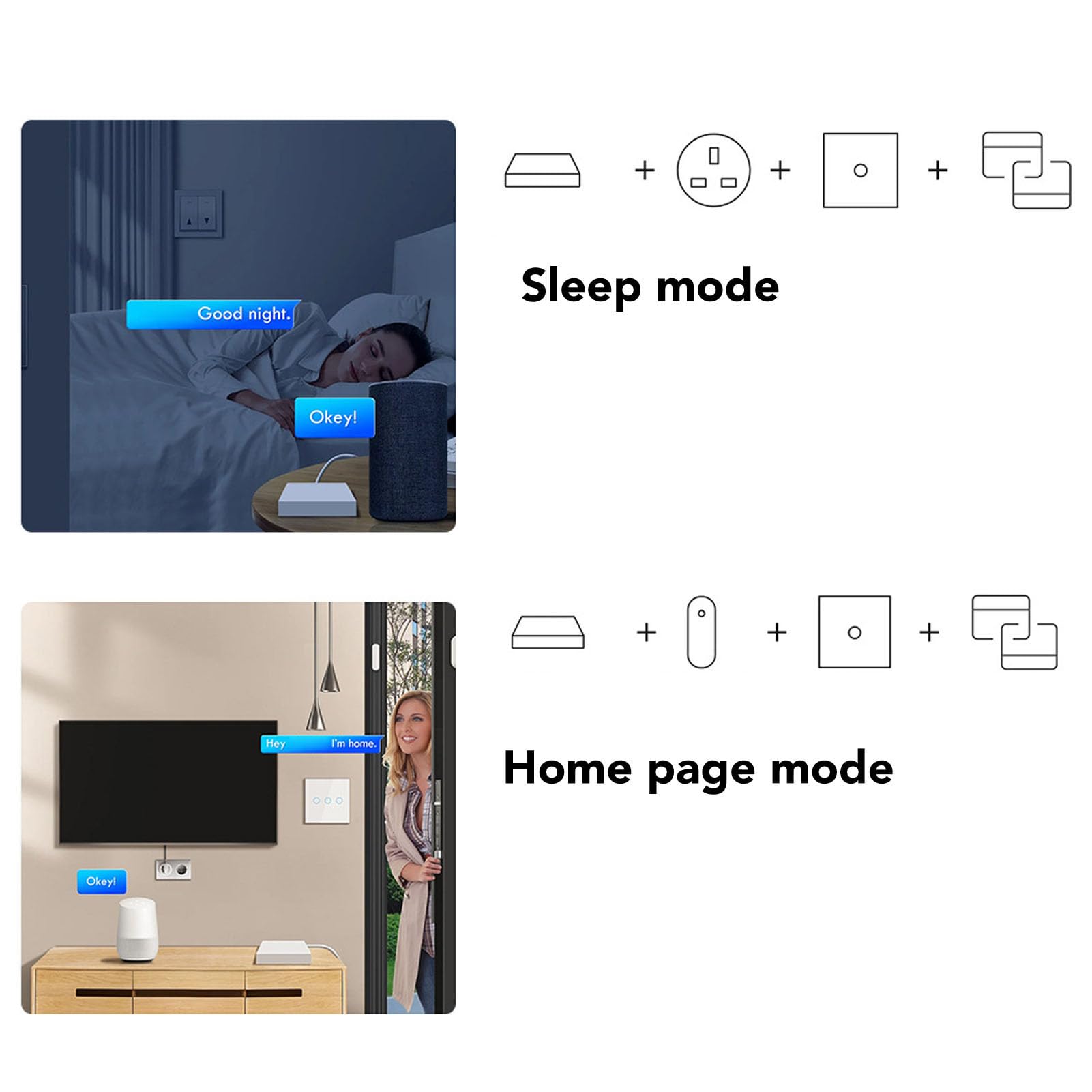 Hyuduo Puerta de Enlace con Cable, Puerto de Red RJ45 ZigBee 3.0 Smart Home Hub con Control Remoto por Voz, para Dispositivos IoT Compatibles con Tuya