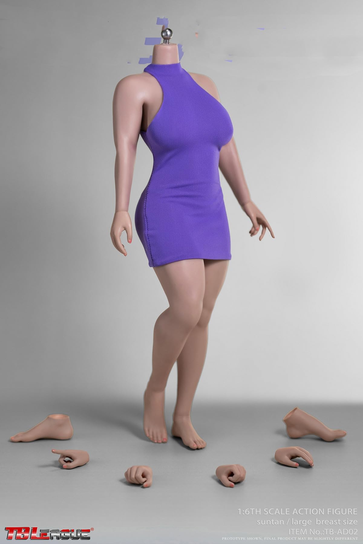 TBLeague ヘッド＆衣装付き シームレス 人形 610Vy6adE2L._AC_UF894,