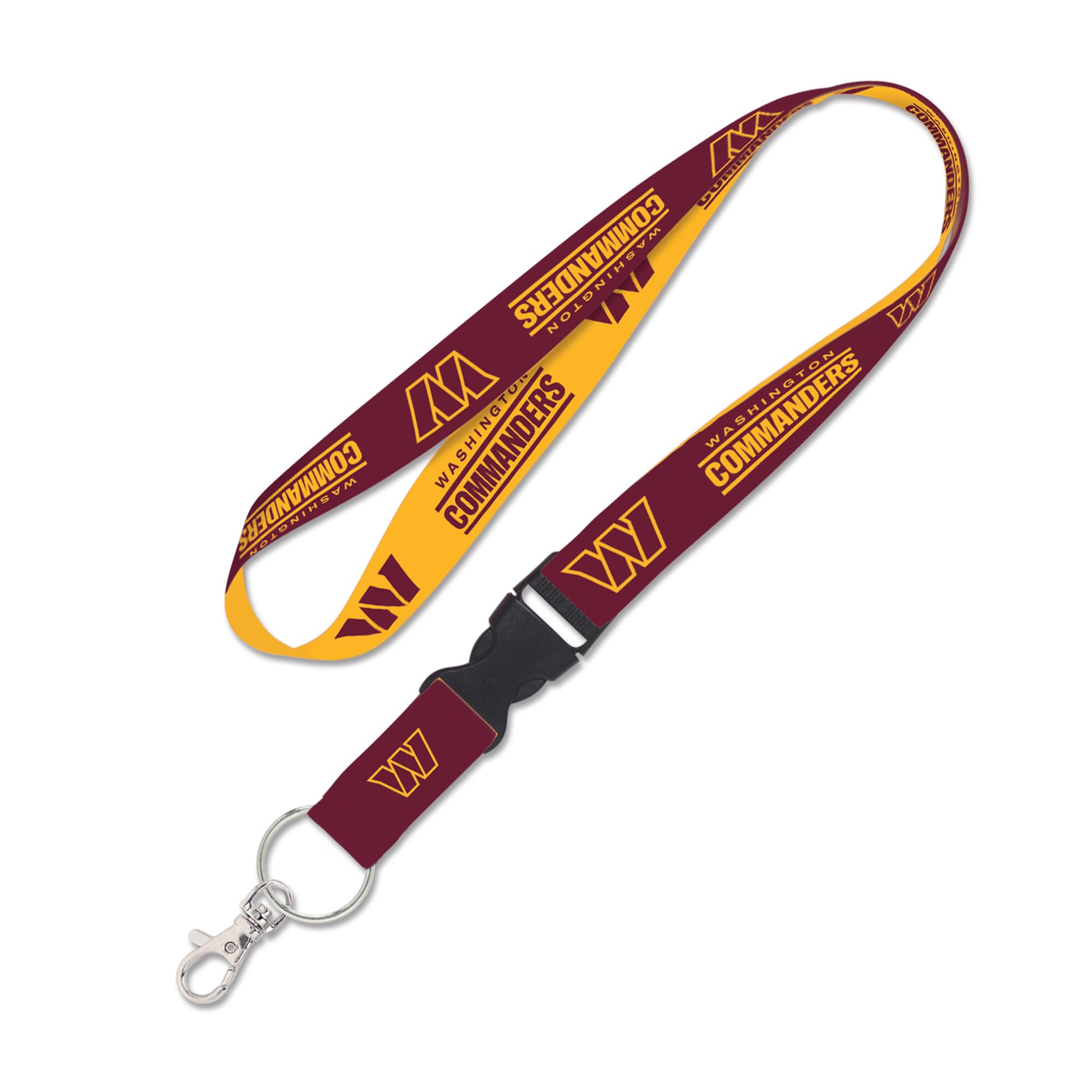 Wincraft Washington Commanders Burgundy Reversible Lanyard