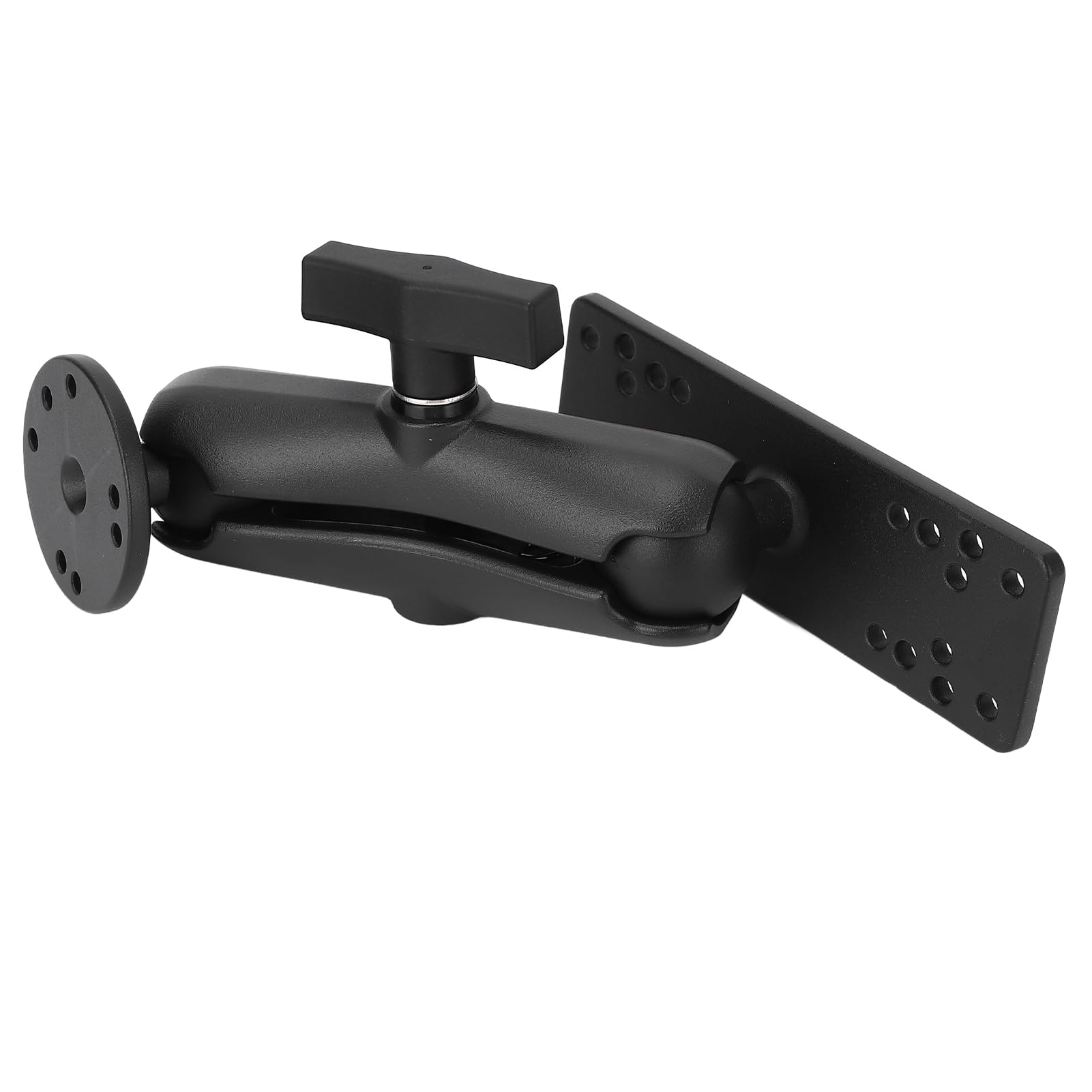 Supporto Universale Per Ecoscandaglio Jiawu – Braccio Corto 15 Cm Con Attacco A Sfera In Alluminio Per Kayak E Barca