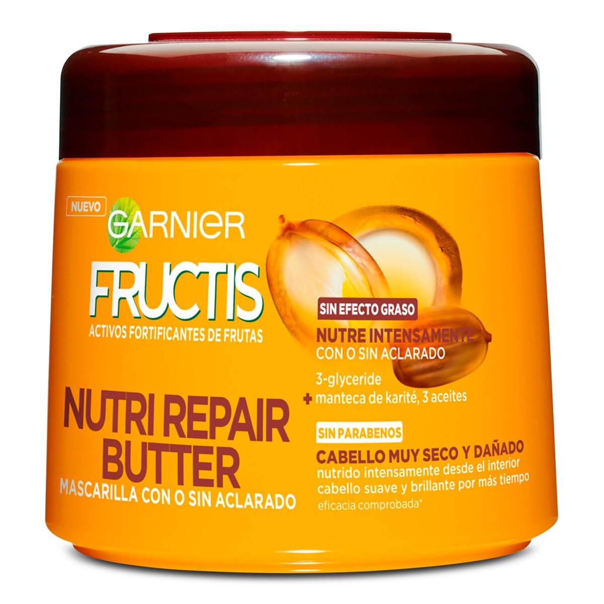 Garnier Fructis Nutri Repair Butter Mascarilla Fortificante 320 ml