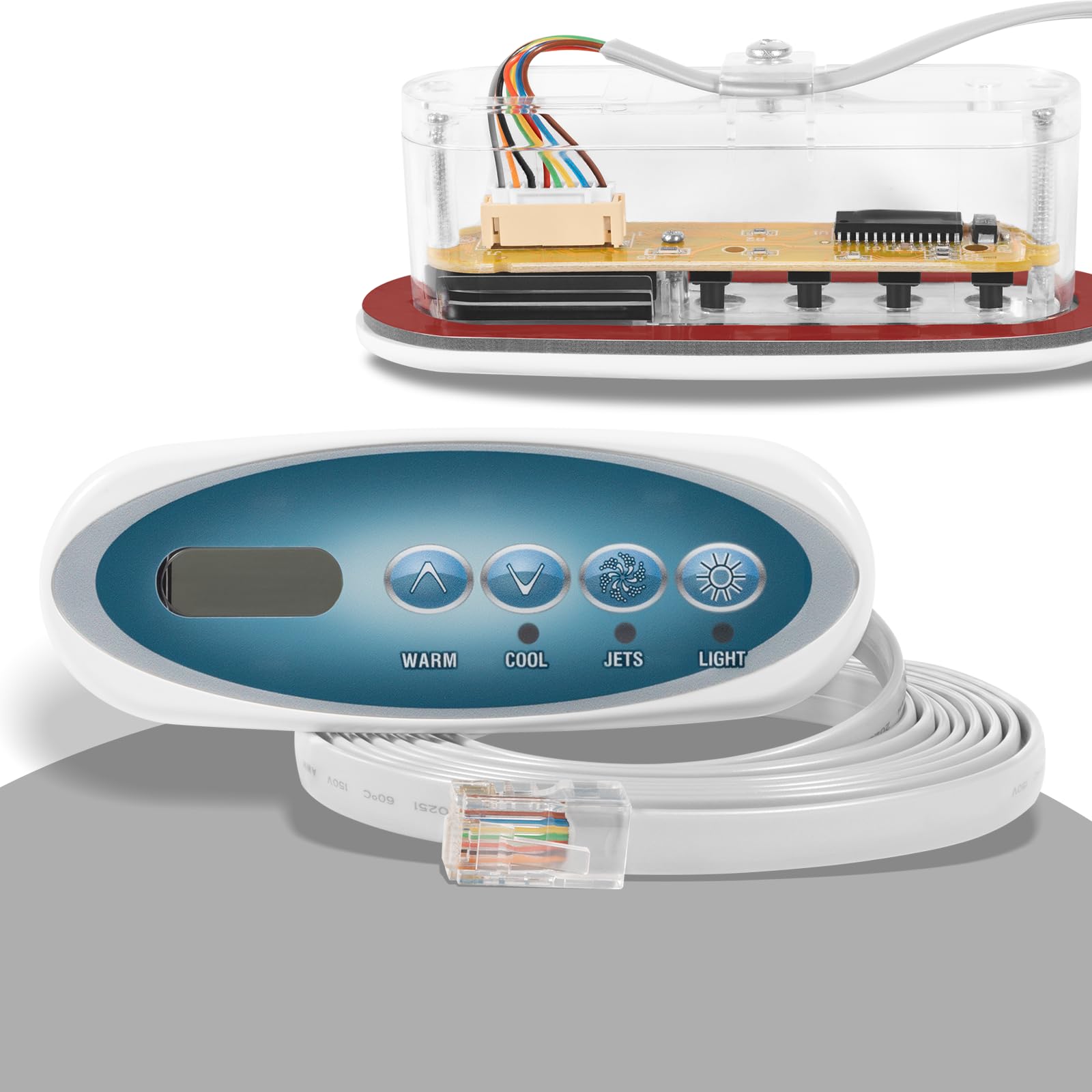 Photo 1 of Bzumperyz 53238 Mini Oval Topside Control Panel for Balboa Heat Jacket System