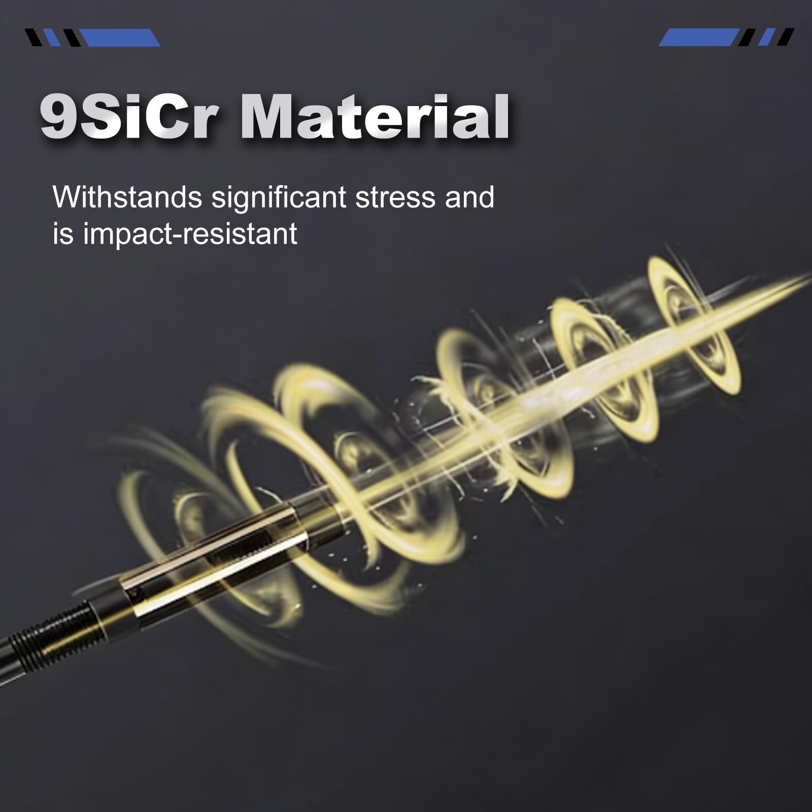 Reibahle Verstellbar, 21-23 mm Handreibahle aus 9SiCr Stahl, Einstellbare Reibahlen für Metall Bohrungsaufweitung Heimwerker & Werkstatt