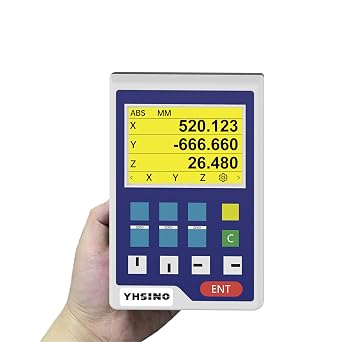 DRO LCD Screen Digital Readout Display for CNC Milling Milling Machine Mini Lathe Machine Tool DRO Display