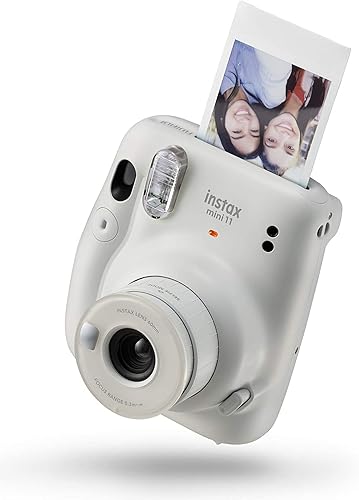 Miniatura 4 de Fujifilm Cámara Instax Mini 11 de película instantánea con exposición automática y flash, cámara Polaroid, lente Fujinon de 2.57 pulgadas con espejo