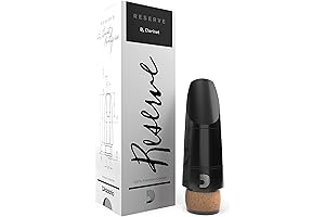 D'Addario Woodwinds Reserve Bb Clarinet Mouthpiece, Size X0