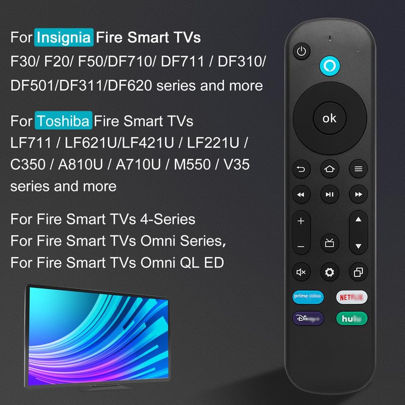 Snapklik.com : Replacement Stick Remote Control Fit For All Toshiba ...