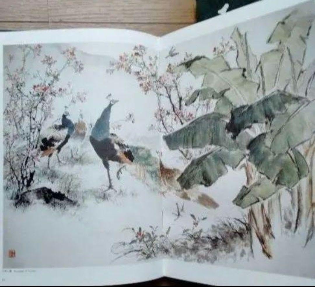 Amazon.co.jp: 中国水墨画巨匠王雪濤記念館大型収蔵画集 中国美術研究