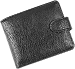 Men Wallet PU Wallets Purse with ID Window Coin Pocket (261311-2-Coffee)