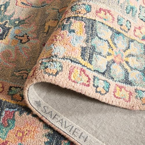 Image of Hand Tufted Premium Rug Premium Wool Carpet for Living Room Bedroom and Hall Size 9x12 Feet Color Multi