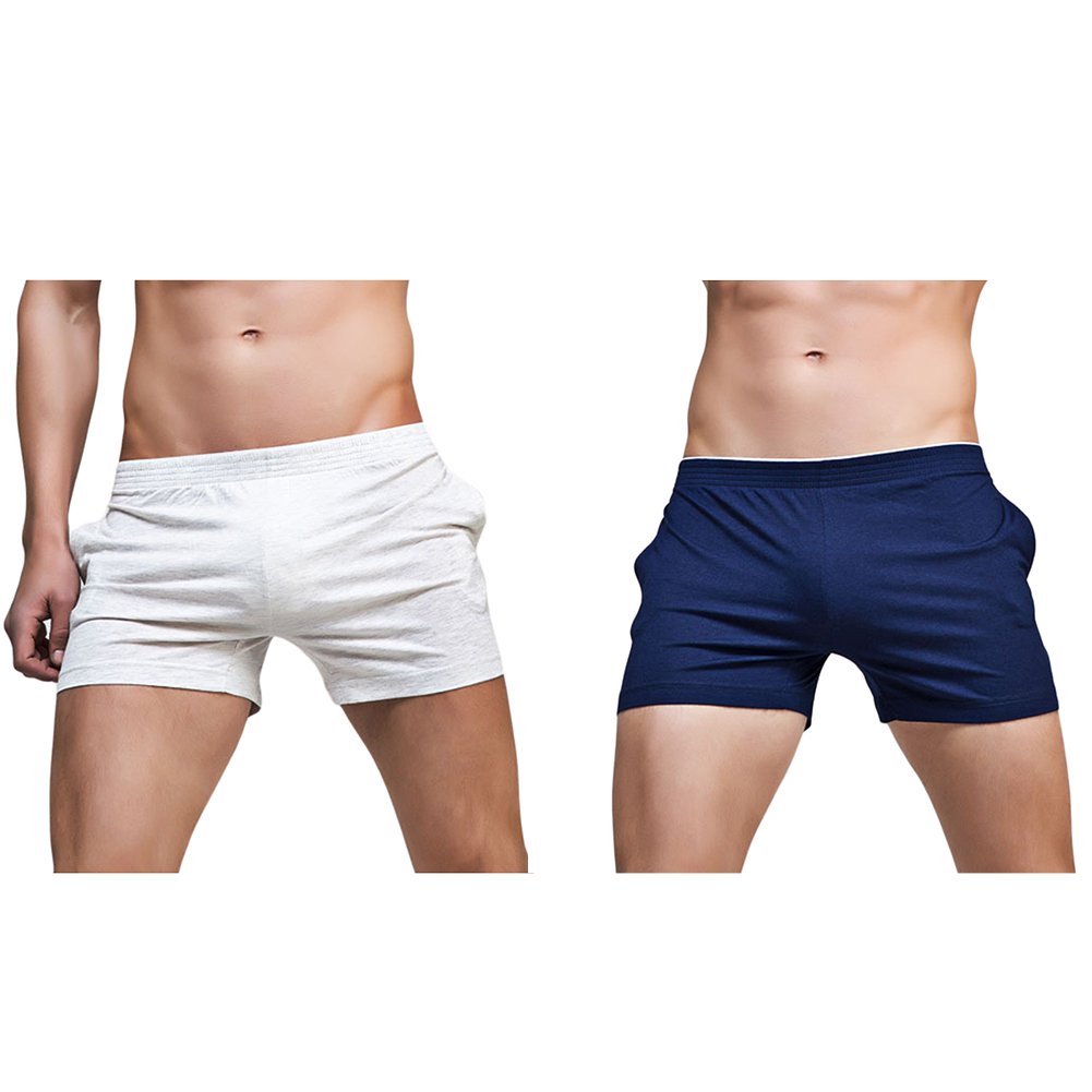 sandbank Men's Pocket Running Workout Gym Active Shorts Lounge Sleep Bottoms