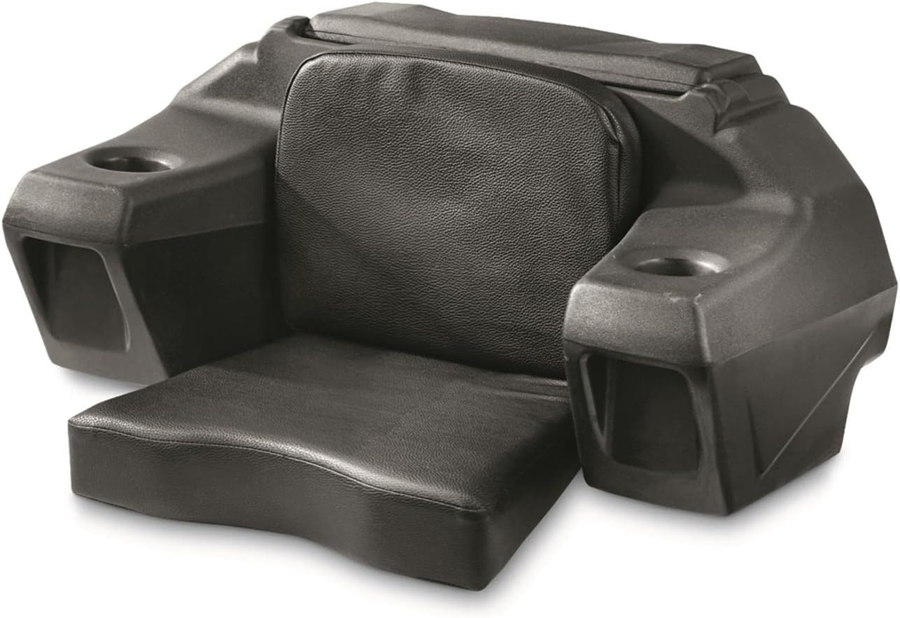 Guide Gear ATV Lounger Seat with Storage, Large Cushion, Padded Backrest, Cargo Box, Helmet Holder