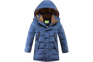 Mallimoda Boys' Winter Down Coat: Stay Warm, Stay Stylish