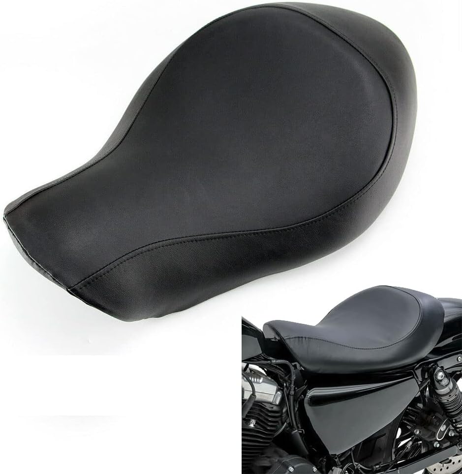 OUMURS Solo Seat Fit For Harley Sportster Solo Seat Front